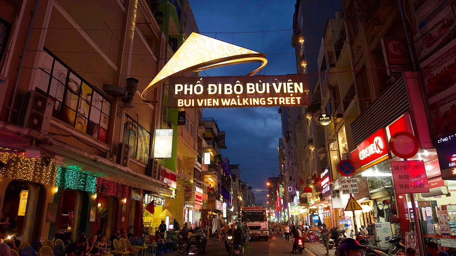 Khu phố đi bộ Bùi Viện - Địa điểm du lịch mới ở Sài Gòn (Nguồn: Internet)