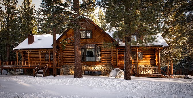 Log Cabin, House, Home, Rural, Rustic