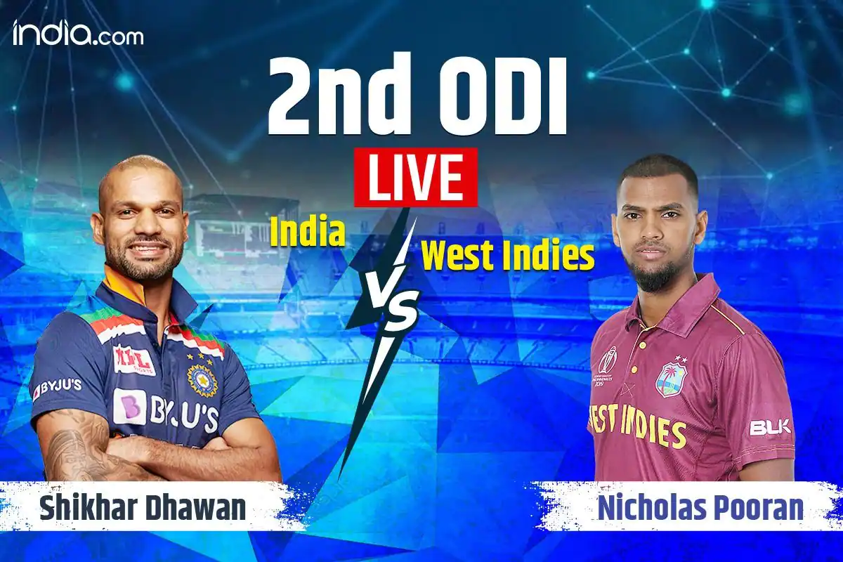 India vs West Indies, 2nd ODI highlights: Axar Patel scored an unbeaten 64 off 35 balls that helped India claim a thrilling two-wicket