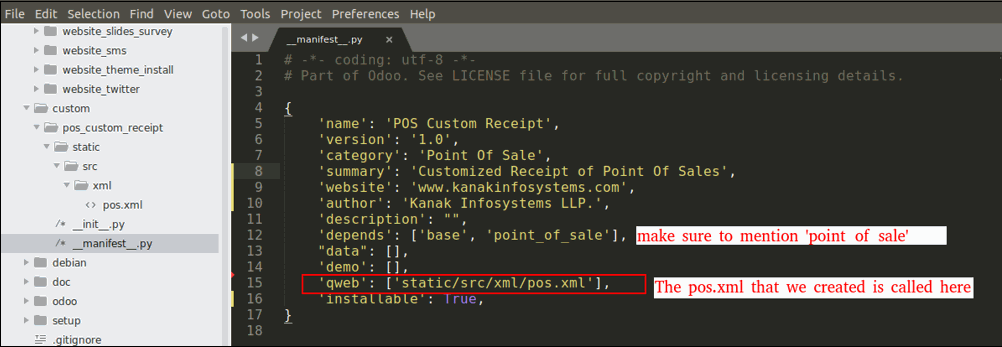 How To Customize POS Receipt In Odoo
