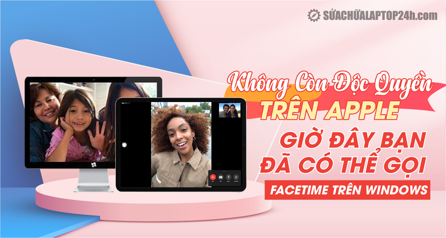 Thoải mái chat Facetime với bạn bè