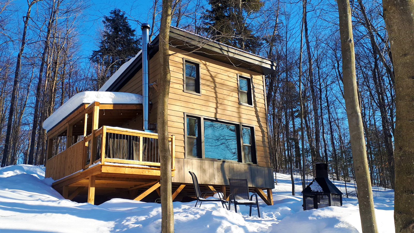 Cottages for rent for Snowmobile in Quebec #9