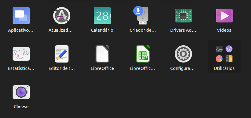 Programas instalados Linux Ubuntu