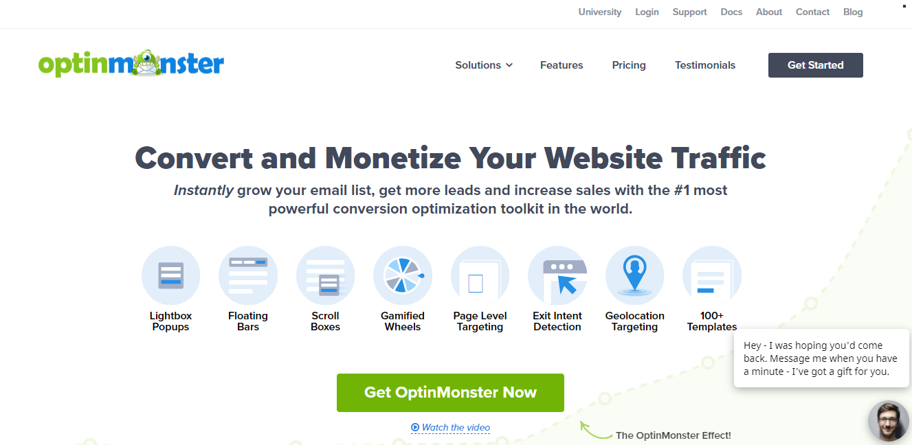 Best WordPress Plugins: optinmonster 