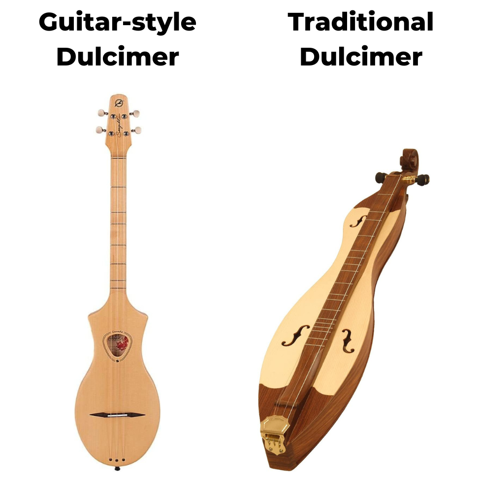 Dulcimers de type guitare et traditionnel
