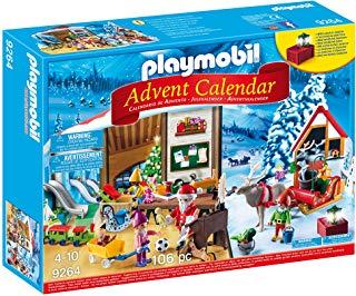 Playmobil Calendario de Adviento-9264 Taller de Navidad, (9264)
