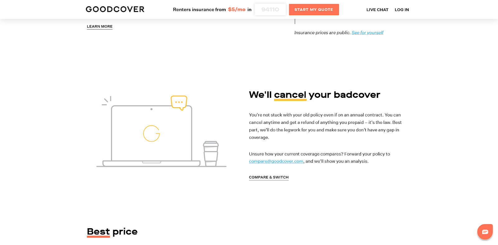 Goodcover Helps You Cancel Your Old Policy