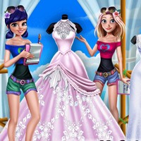 بازی دخترانه مزون لباس عروس جدید