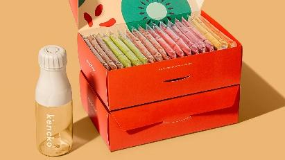 Kencko Showcases The Natural Beauty Of Produce With Their Instant Smoothies  | Dieline - Design, Branding & Packaging Inspiration