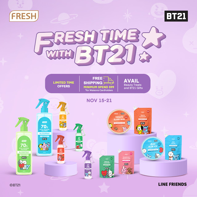 FRESH TIME with BT21