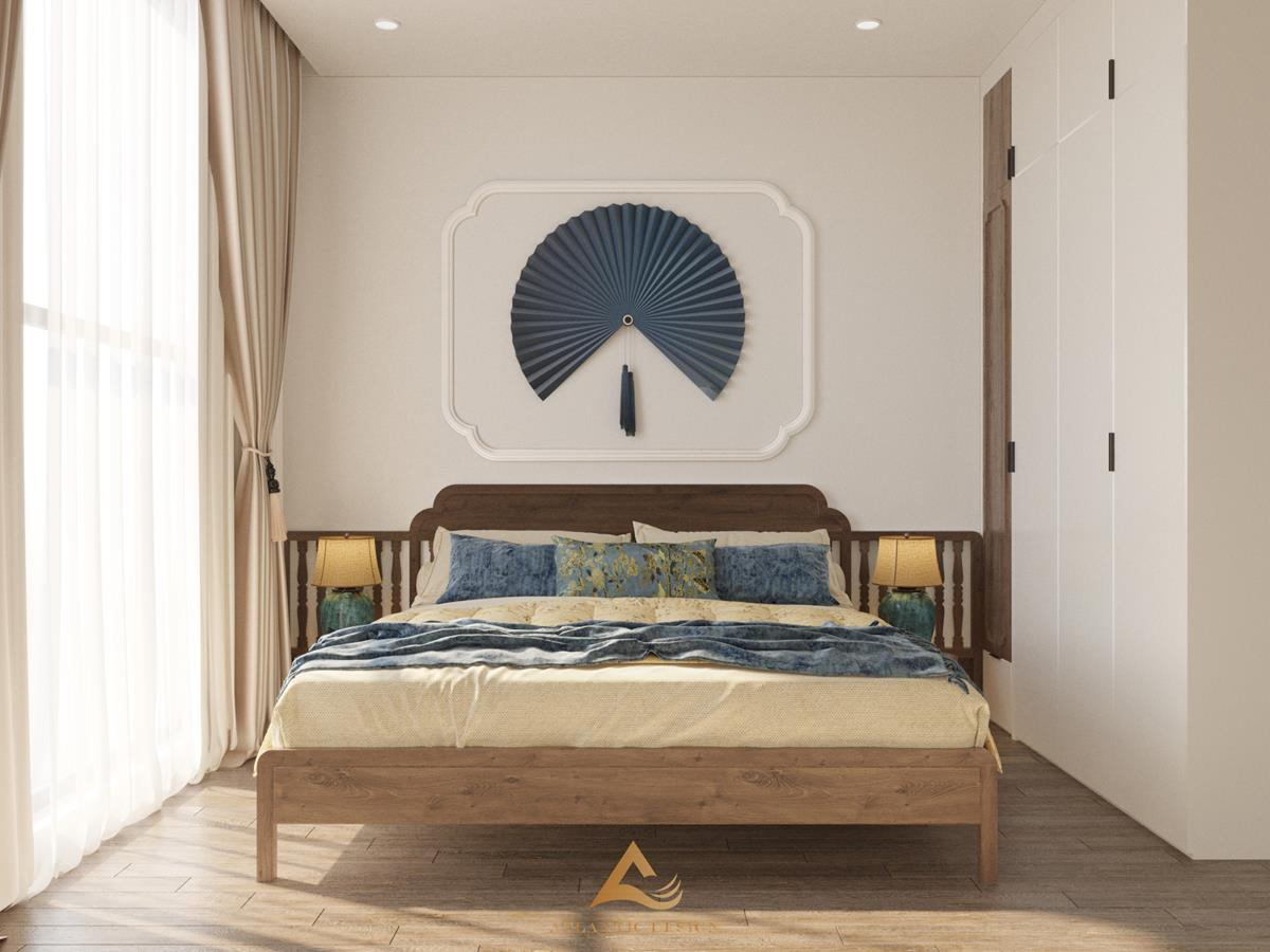 Phòng ngủ là không gian riêng tư và gia chủ có thể thoải mái thể hiện được cá tính và lối sống của riêng mình