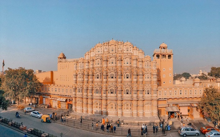 Tour du lịch free & easy Ấn Độ - Cung điện Hawa Mahal