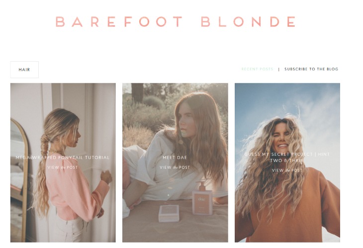 Barefoot Blonde- Top lifestyle blog