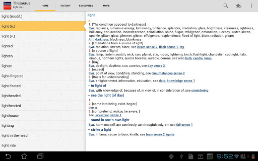 Download Webster's Thesaurus TR apk