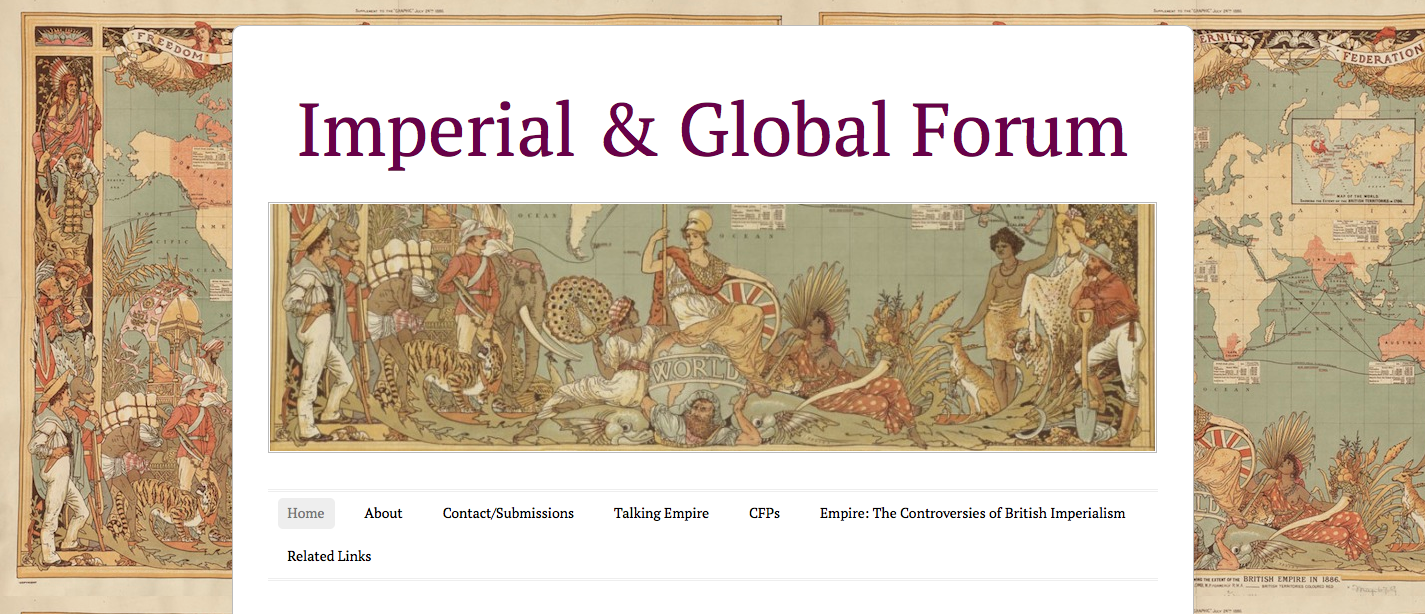 Imperial & Global Forum homepage.