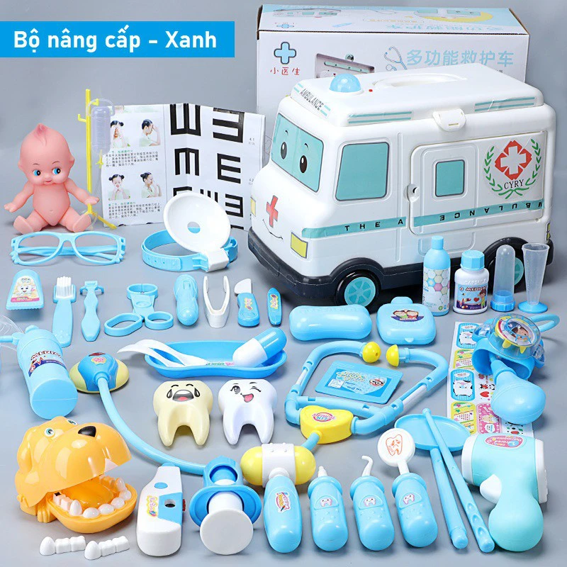 Các mô hình cho phép các bé vào vai bác sĩ chữa bệnh