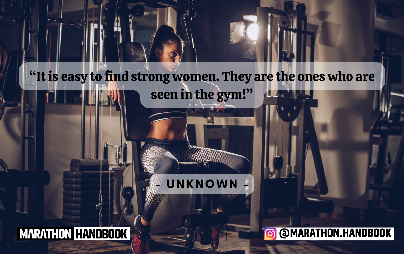 Female fitness quote 2.1