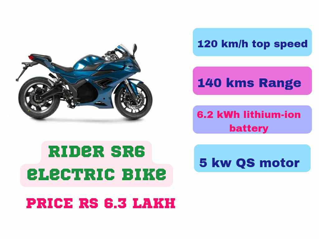 Rider SR6 electric bike