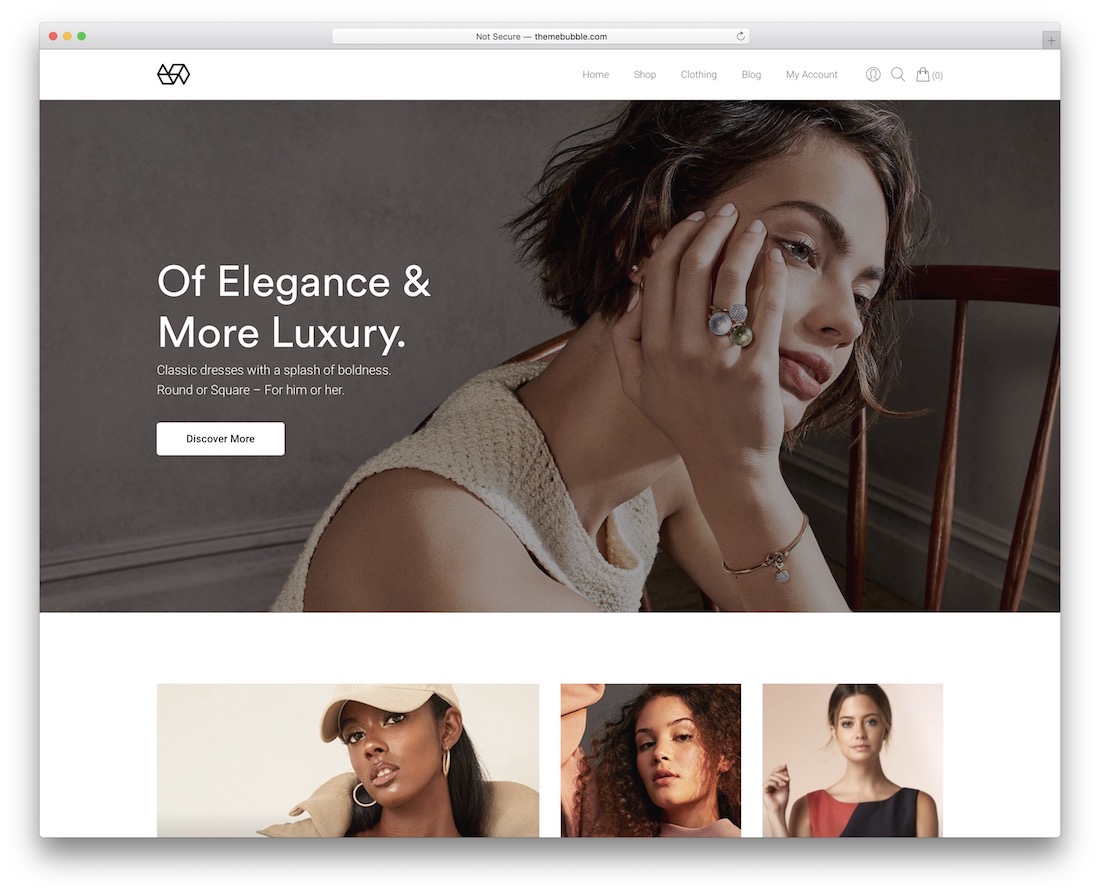 tema de woocommerce de tecnología webify