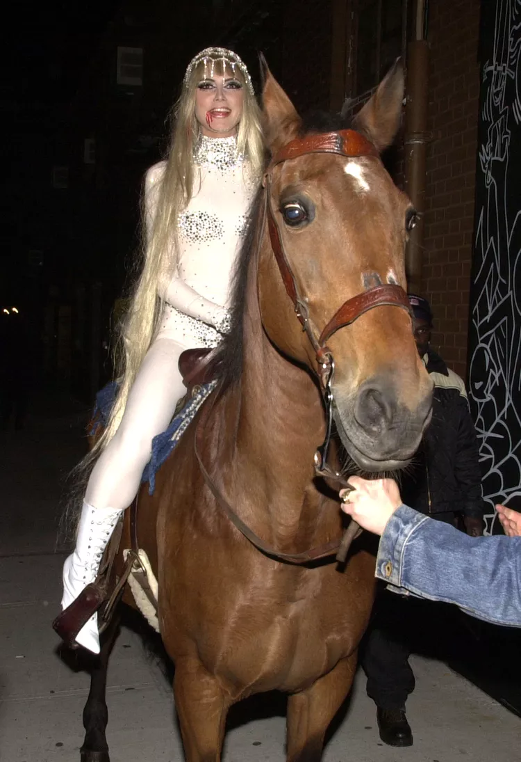Heidi Klum disfraces Halloween lady godiva
