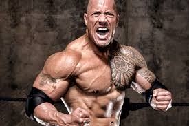 Image result for dwayne johnson abs