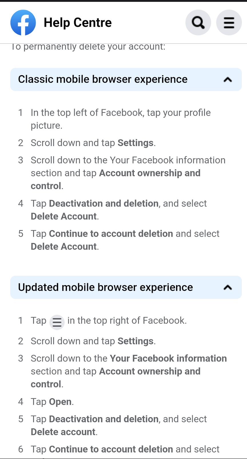 How to delete your Instagram, Facebook, WhatsApp account