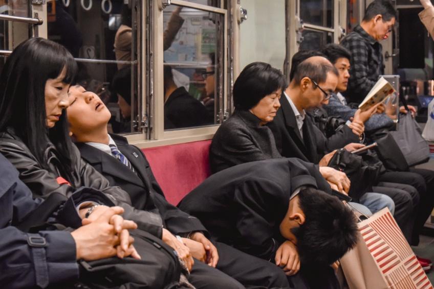 วัฒนธรรมบน รถไฟ ของคนญี่ปุ่น