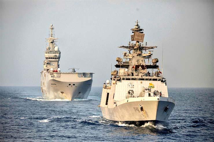 Two-day Multilateral Naval Exercise La Perouse 2023 Commences - Raksha  Anirveda is a new age print publication (quarterly) with a digital presence.