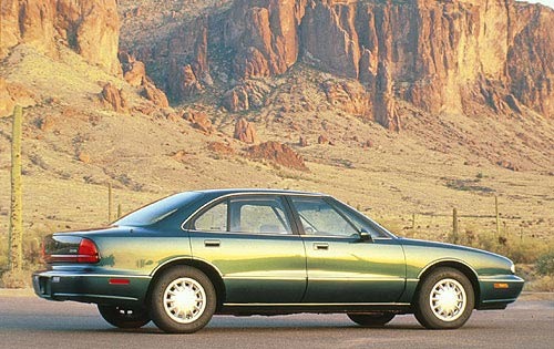 This was my first car — minus the color and the mountain backdrop