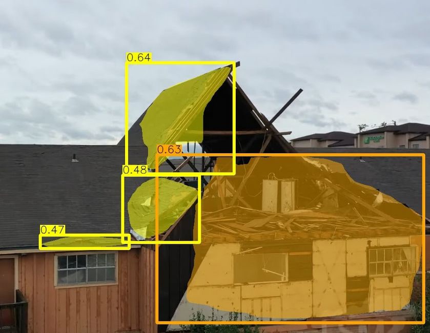 Computer Vision being used to detect damage to buildings