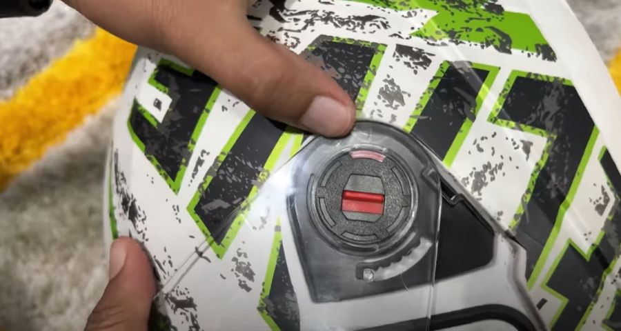 Time To Re-Install the Helmet Visor