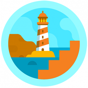 Fitbit Badges: Lighthouse