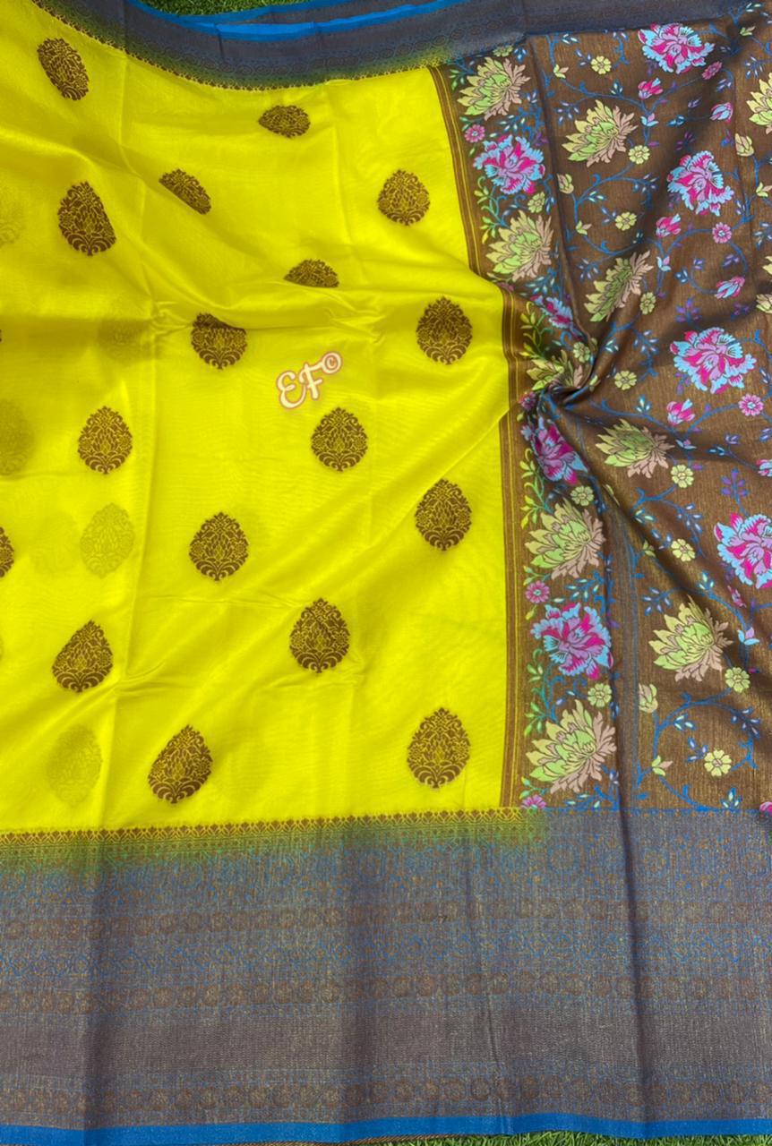 Banarasi Soft Silk Paitani Sarees