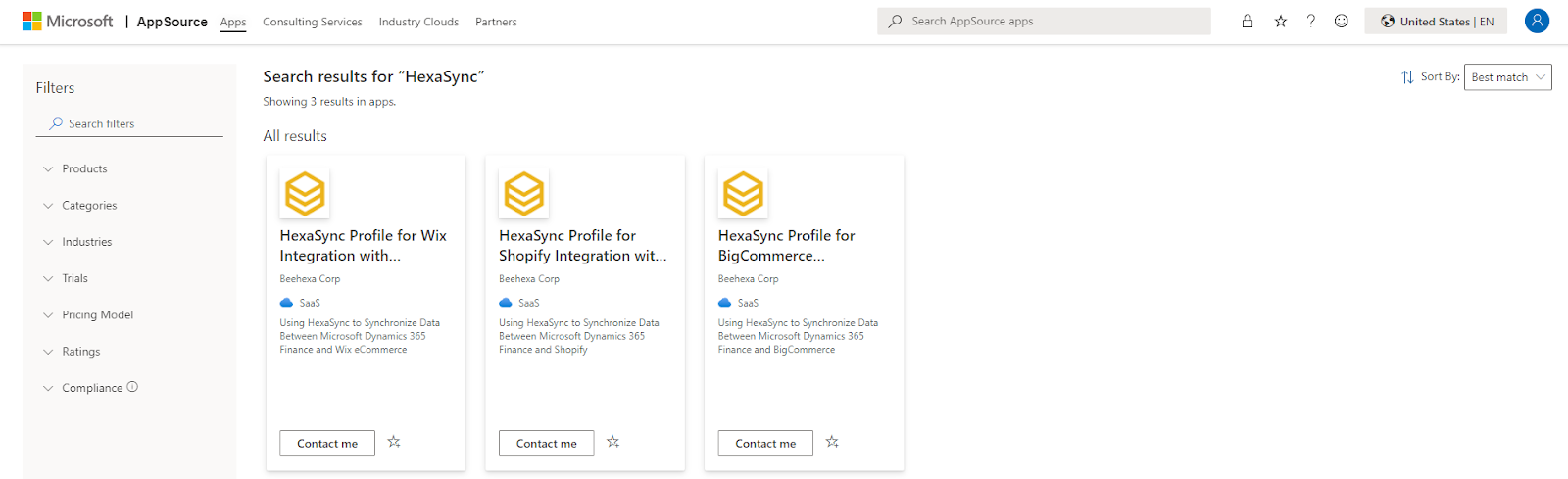 HexaSync application is now available on Microsoft AppSource