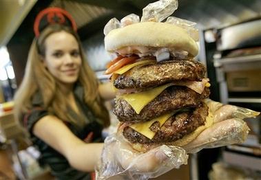 Heart Attack Grill - Triple Bypass Burger