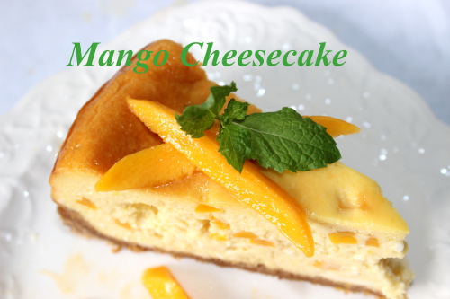 Slice of Mango Cheesecake..jpg