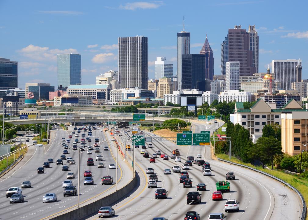 Skyline of downtown Atlanta