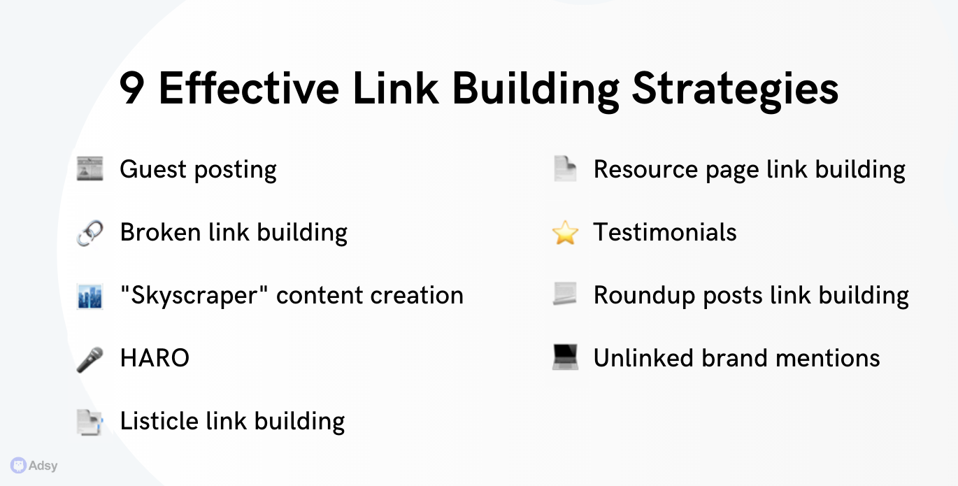 link building strategies