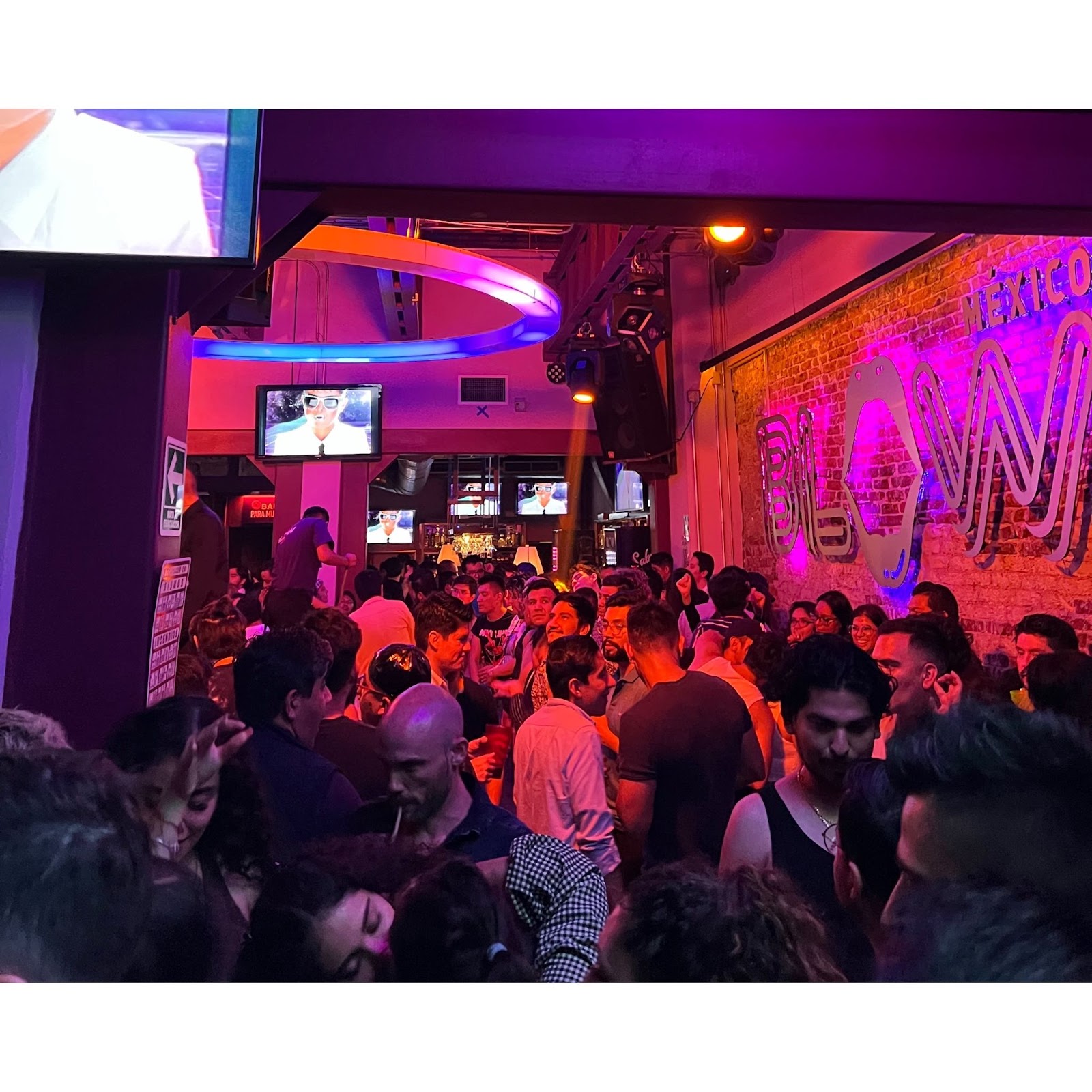 inside mexico city's best gay bar. blow bar