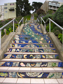 The 16th Avenue Tiled Steps