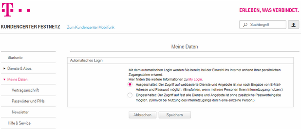 Login telekom kundenservice 1&1 Kunden