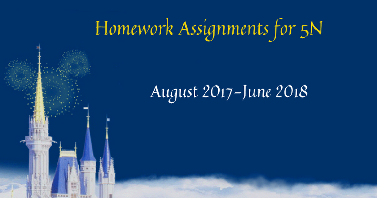 Disney Assignment Notebook