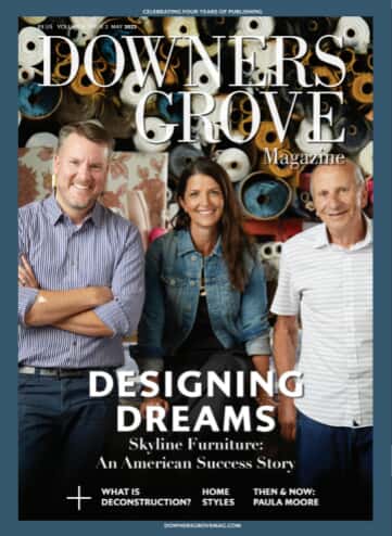 Downers Grove Magazine Cover Designing Dreams Skyline Furniture: An American Success Story