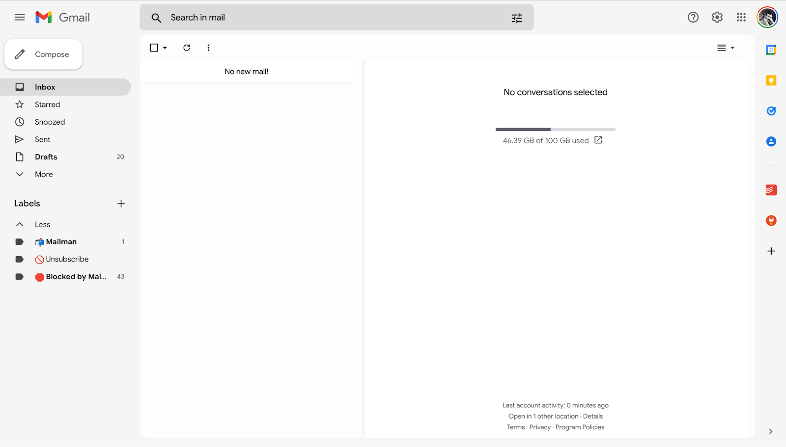 Inbox Zero in Gmail