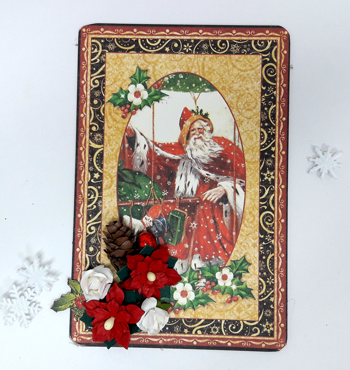 60 Seconds Holiday Card, by Einat Kessler, St Nicholas, Product by Graphic 45, photo 2.jpg