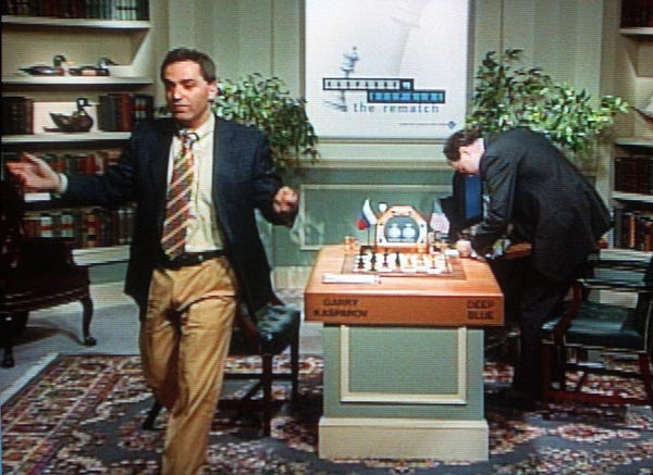 Garry Kasparov vs. Deep Blue - Top 10 Man-vs.-Machine Moments - TIME