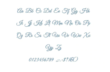 Elegant Script by Digitizing