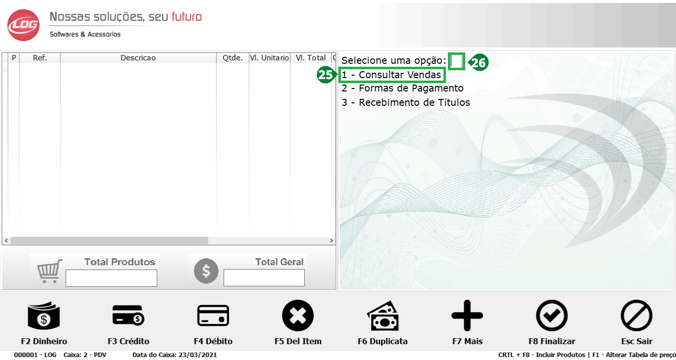 Como realizar uma venda rápida