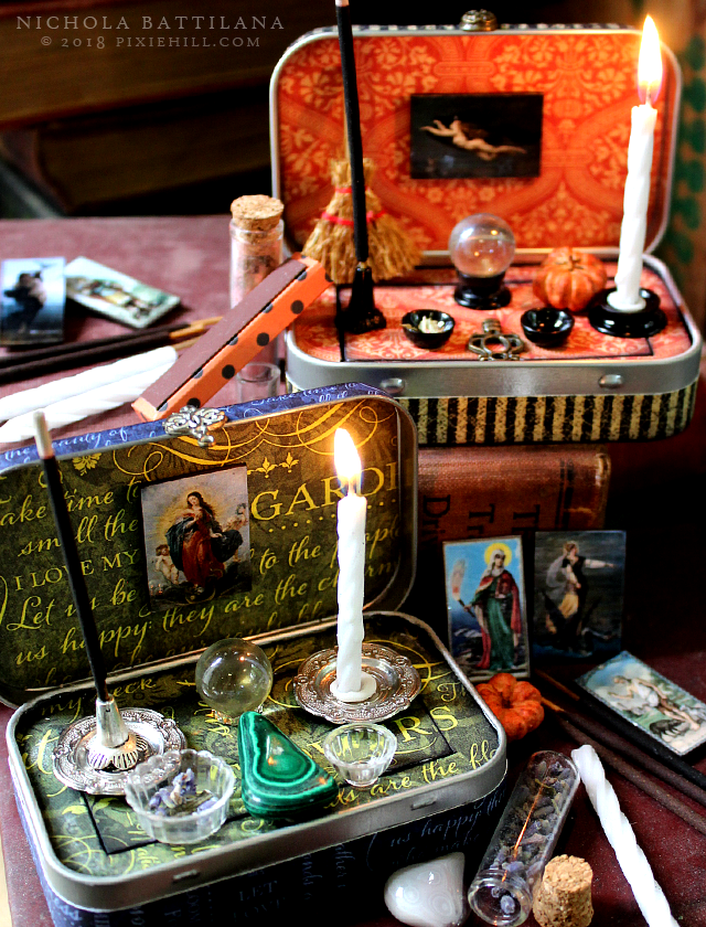 Portable Altoid Tin Altar #G45DarkSide - Nichola Battilana