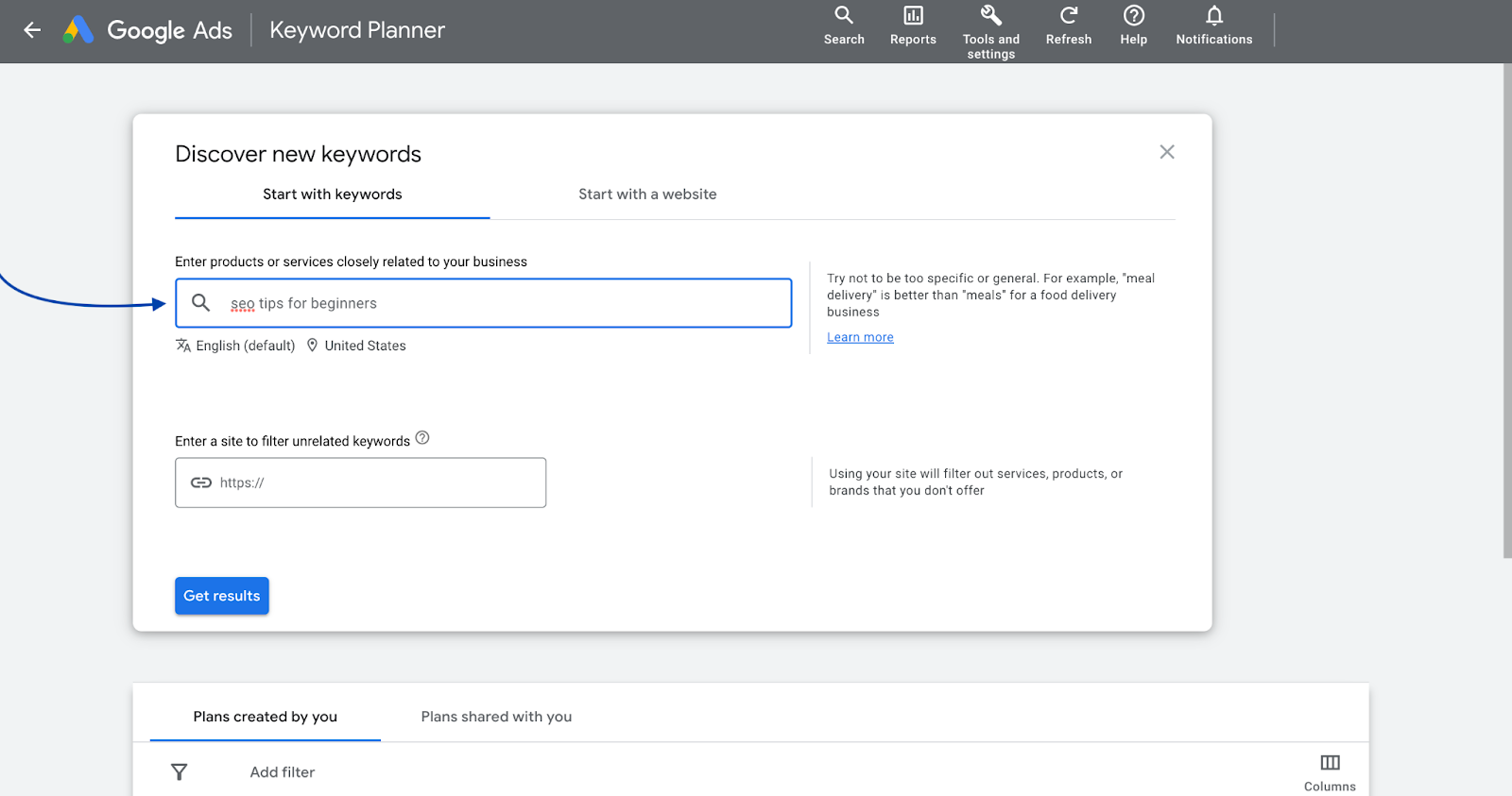 How to Find a Keyword’s Cost Per Click: Step 2